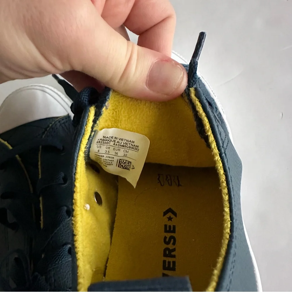 Converse CHUCK TAYLOR OX Leather Kids Sneaker